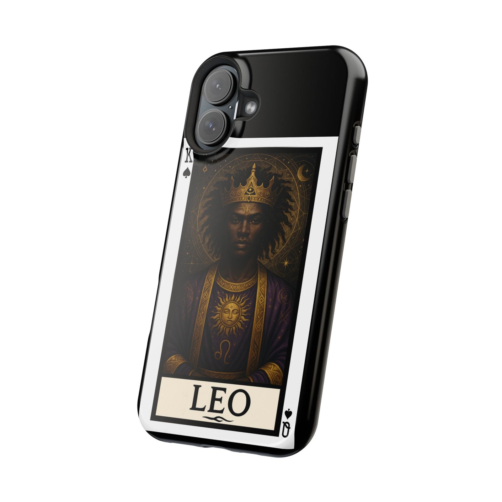 Leo – Deck of Spades – MagSafe® Protective Phone Case - Image 37