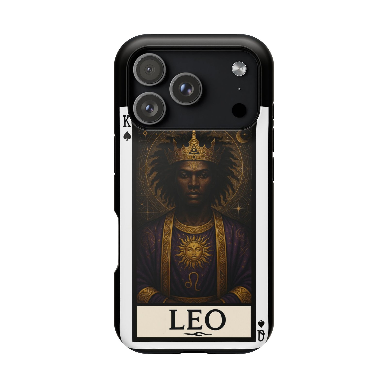 Leo – Deck of Spades – MagSafe® Protective Phone Case - Image 63