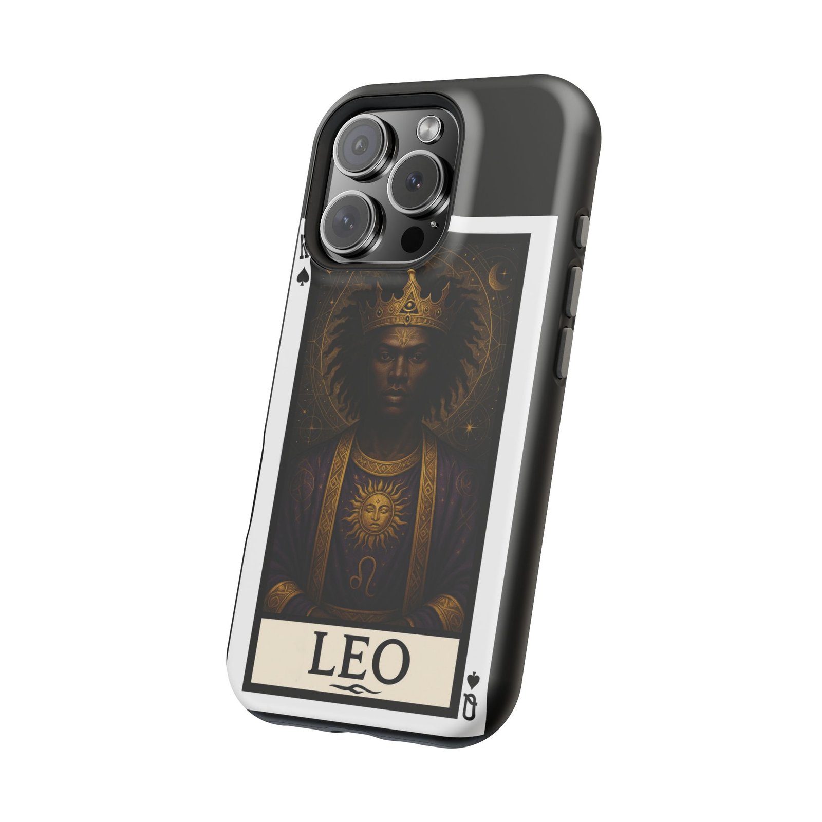 Leo – Deck of Spades – MagSafe® Protective Phone Case - Image 49