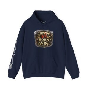 Born The Win Unisex Heavy Blend™ Hooded Sweatshirt - Image 29