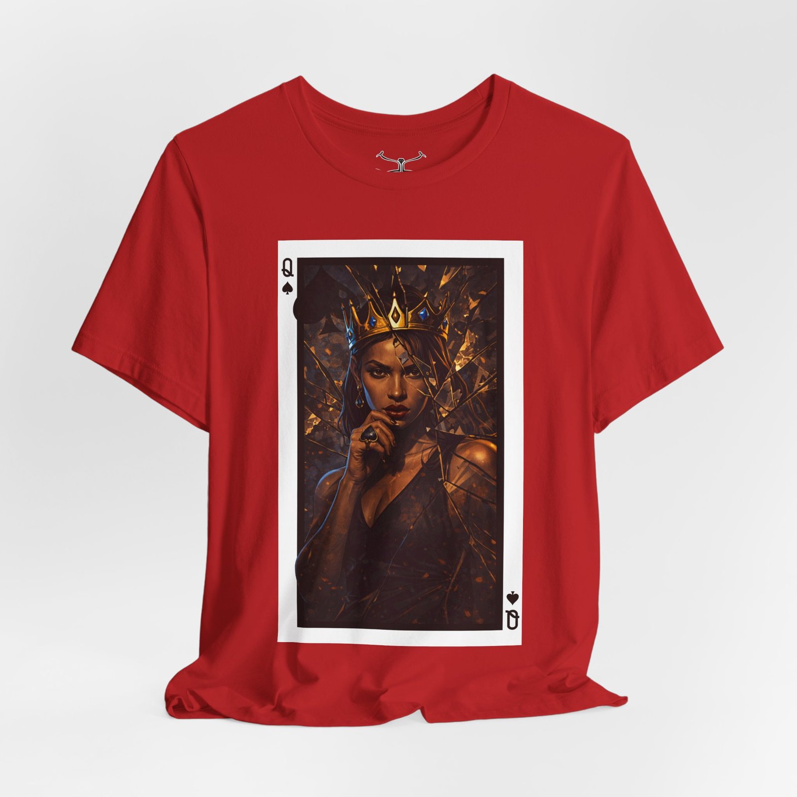 Broken Spade – Deck of Cards Graphic T-Shirt - Image 48