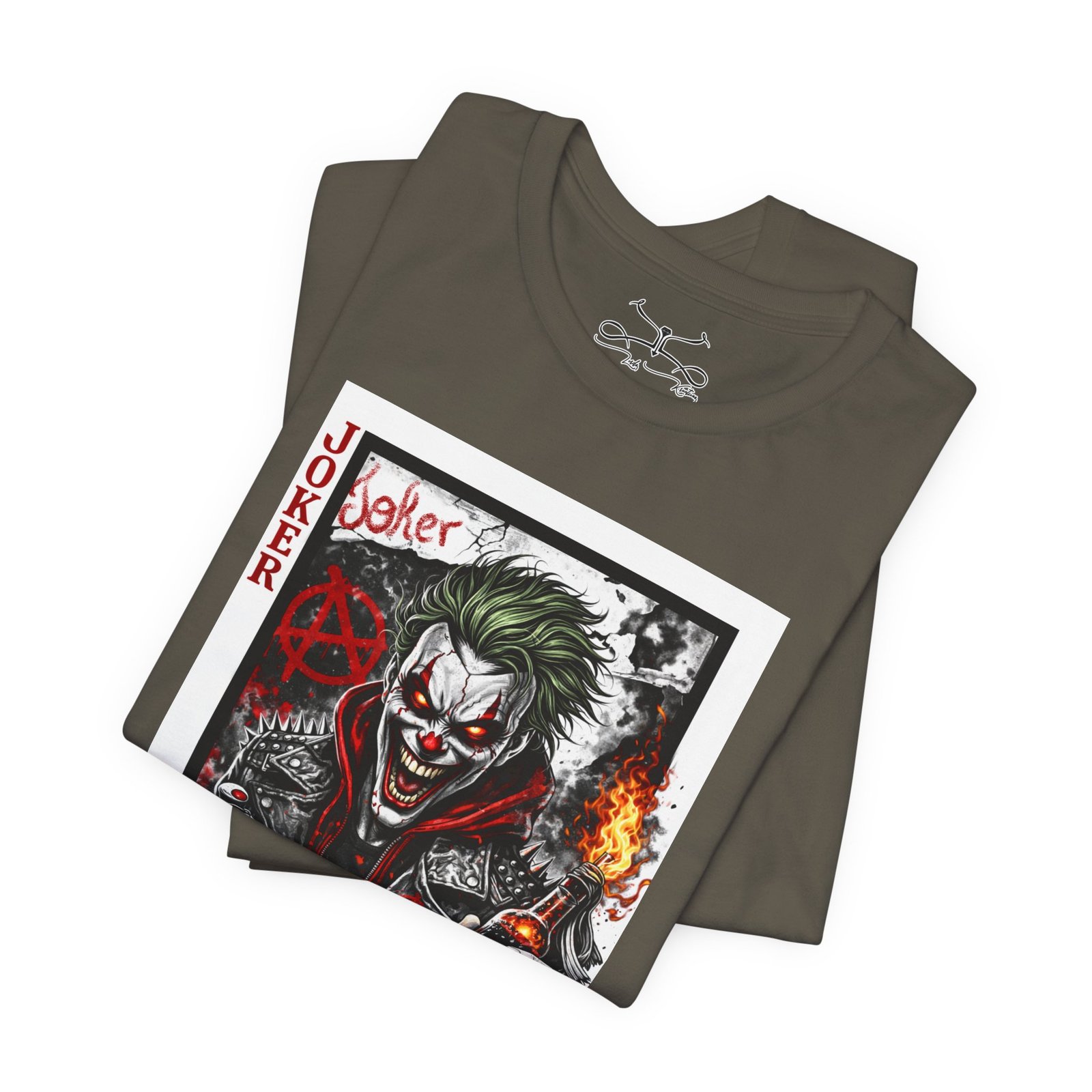 Rebel Joker Cotton Crew Tee - Image 15