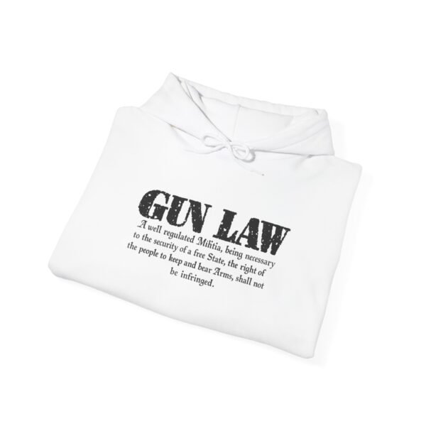 "Gun Law" Unisex Heavy Blend™ Hooded Sweatshirt - Image 4