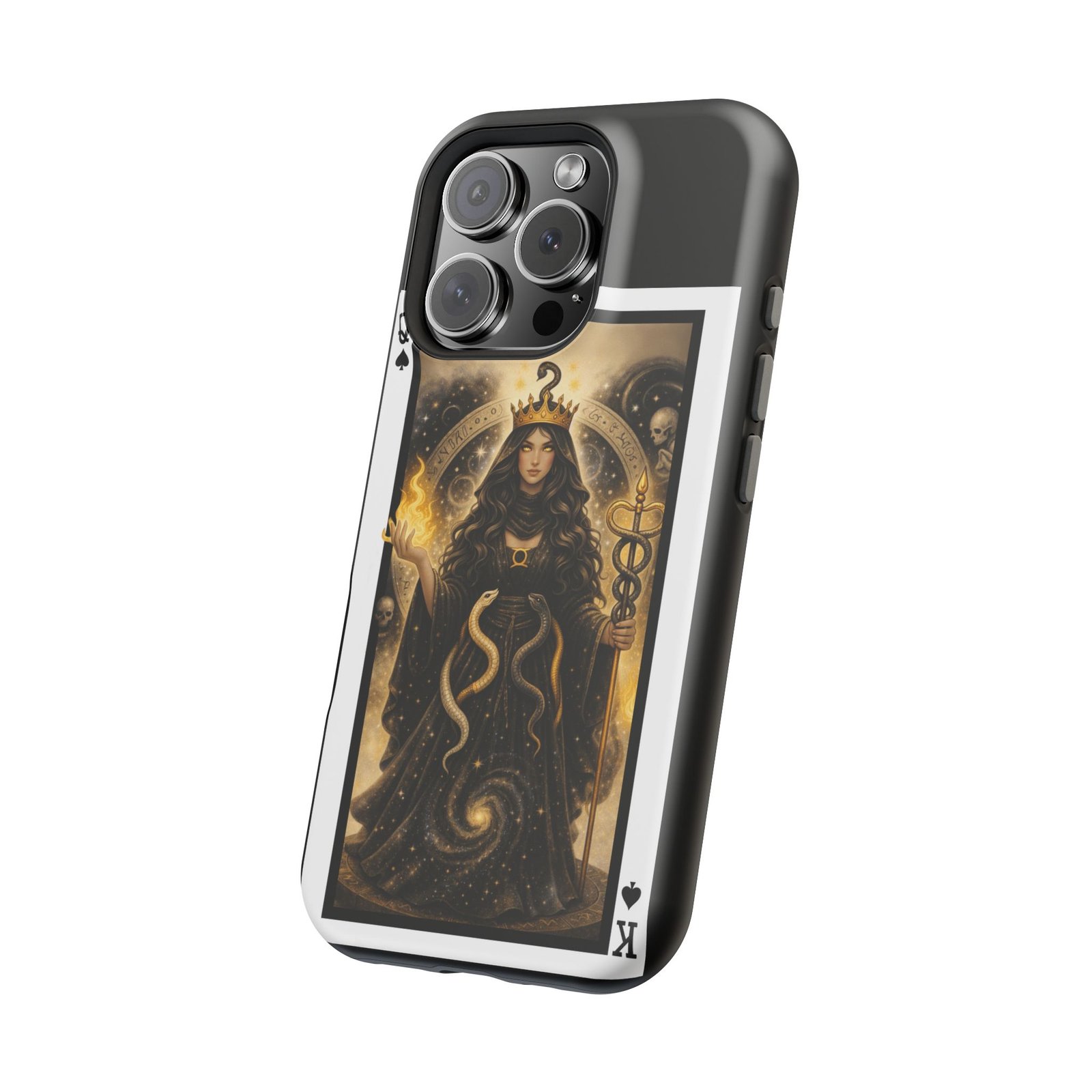 Ophiuchus – Deck of Spades – MagSafe® Protective Phone Case - Image 49