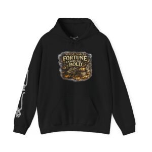 Fortune Favors the Bold Unisex Heavy Blend™ Hooded Sweatshirt - Image 5