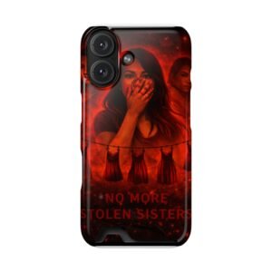 No More Stolen Sisters – Awareness Slim Card Holder Phone Case | LordzKreationz - Image 147
