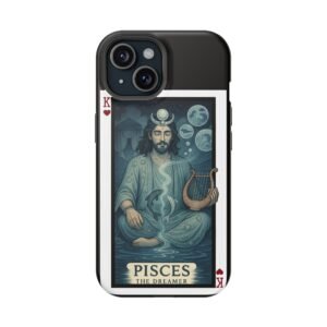 Pisces – Deck of Hearts – MagSafe® Protective Phone Case - Image 8