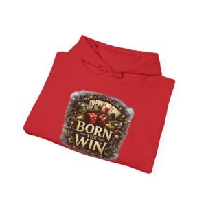 Born The Win Unisex Heavy Blend™ Hooded Sweatshirt - Image 44