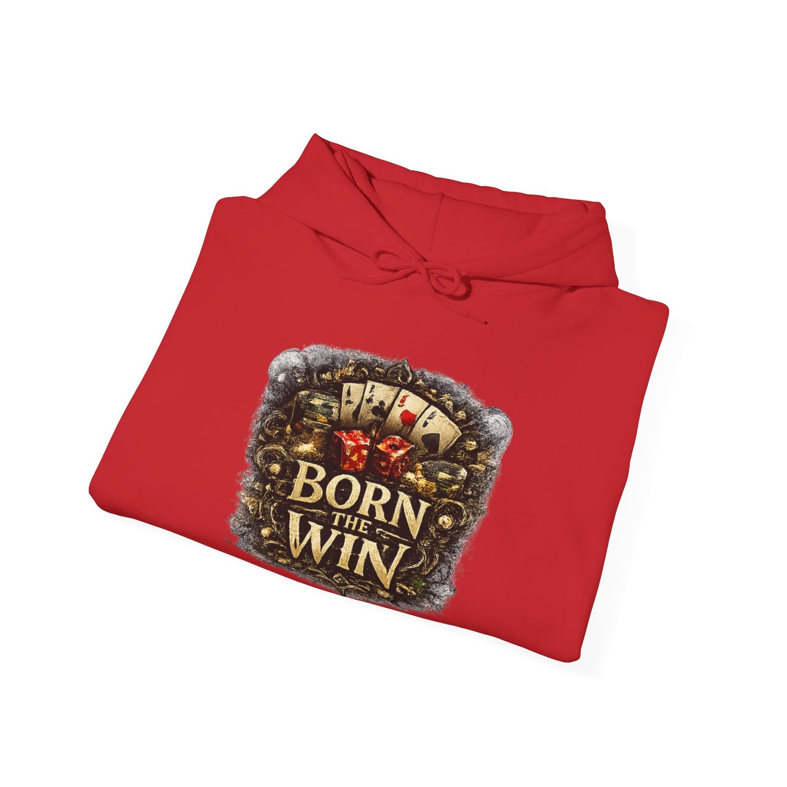 Born The Win Unisex Heavy Blend™ Hooded Sweatshirt - Image 44