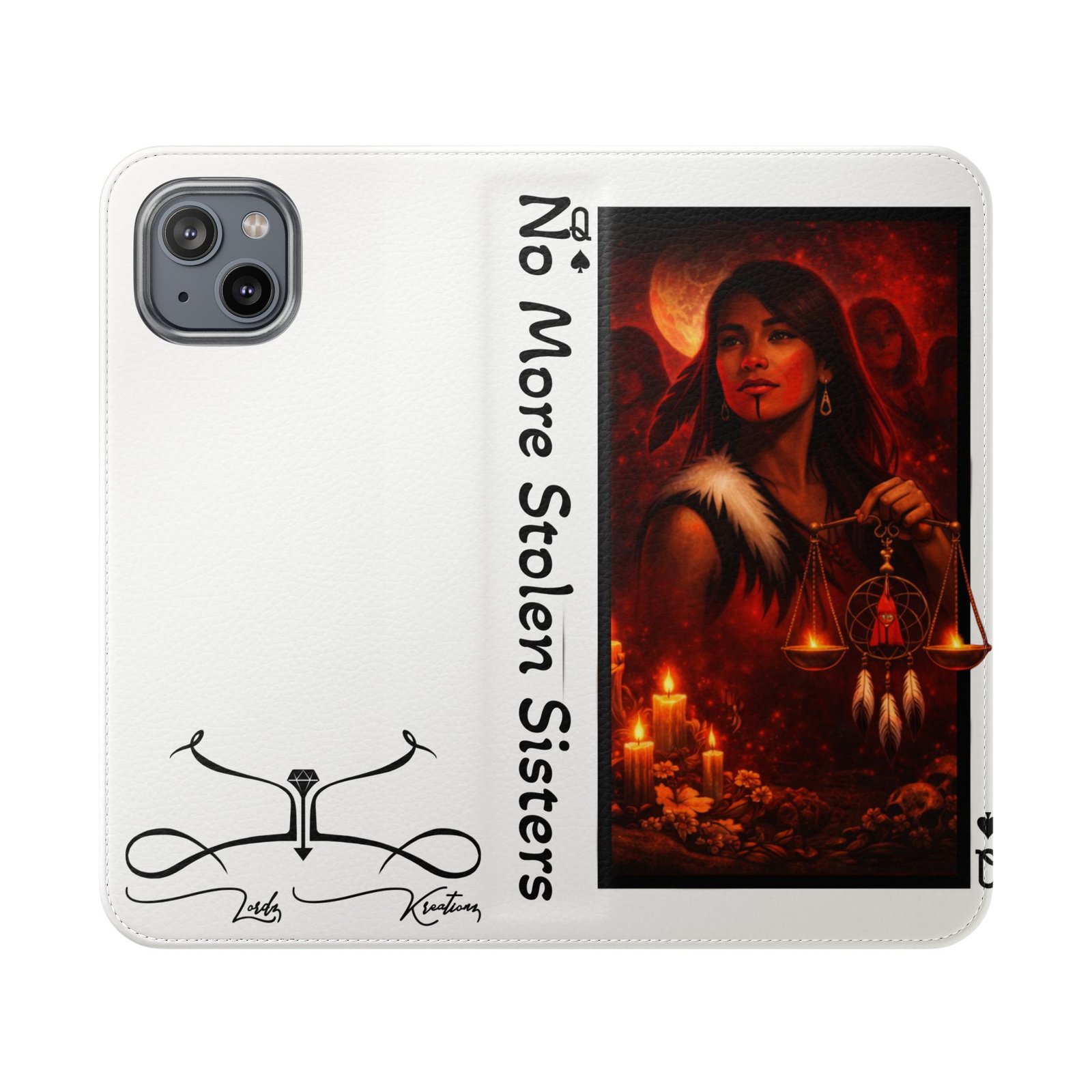 No More Stolen Sisters – Awareness Flip Wallet Phone Case | LordzKreationz - Image 65