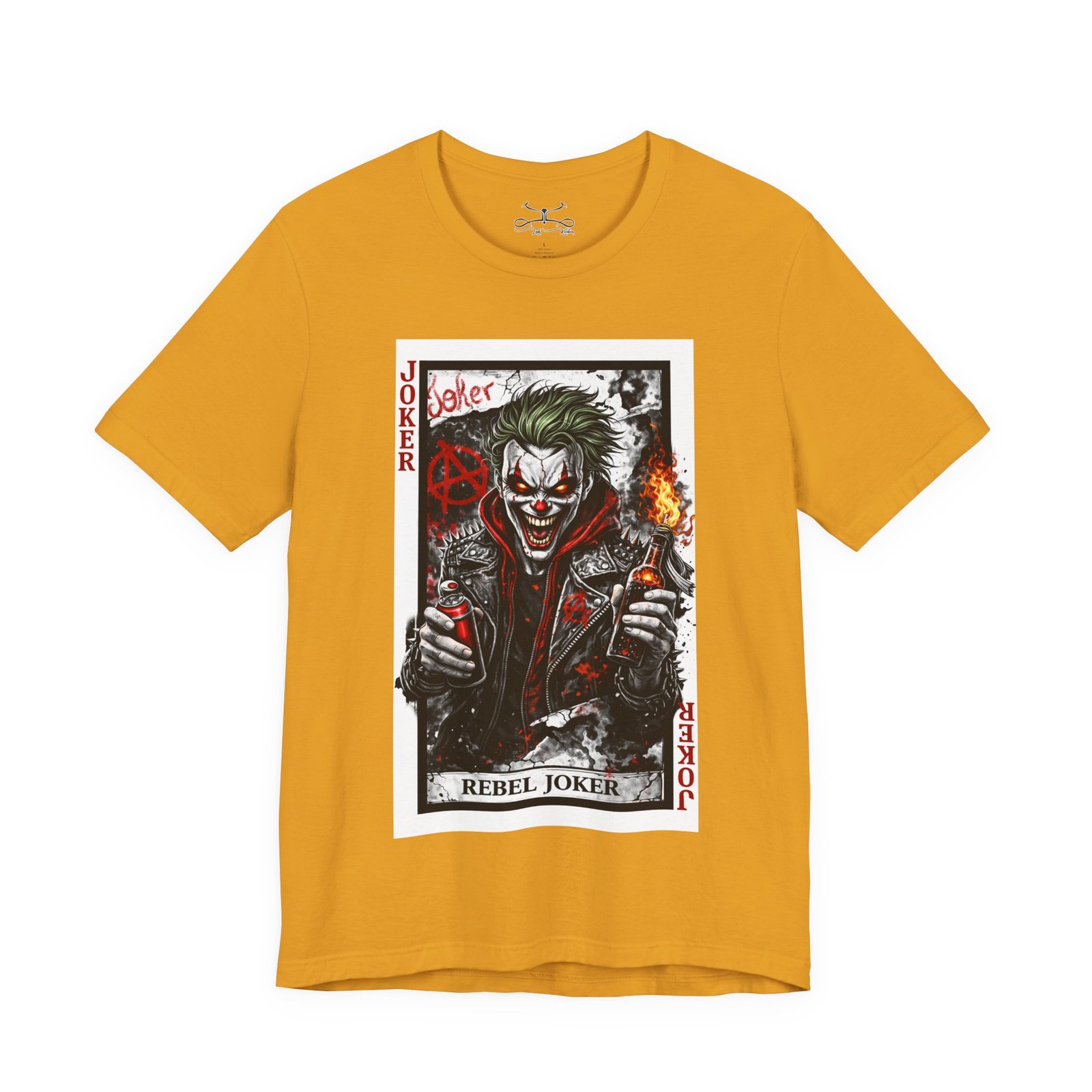 Rebel Joker Cotton Crew Tee - Image 21