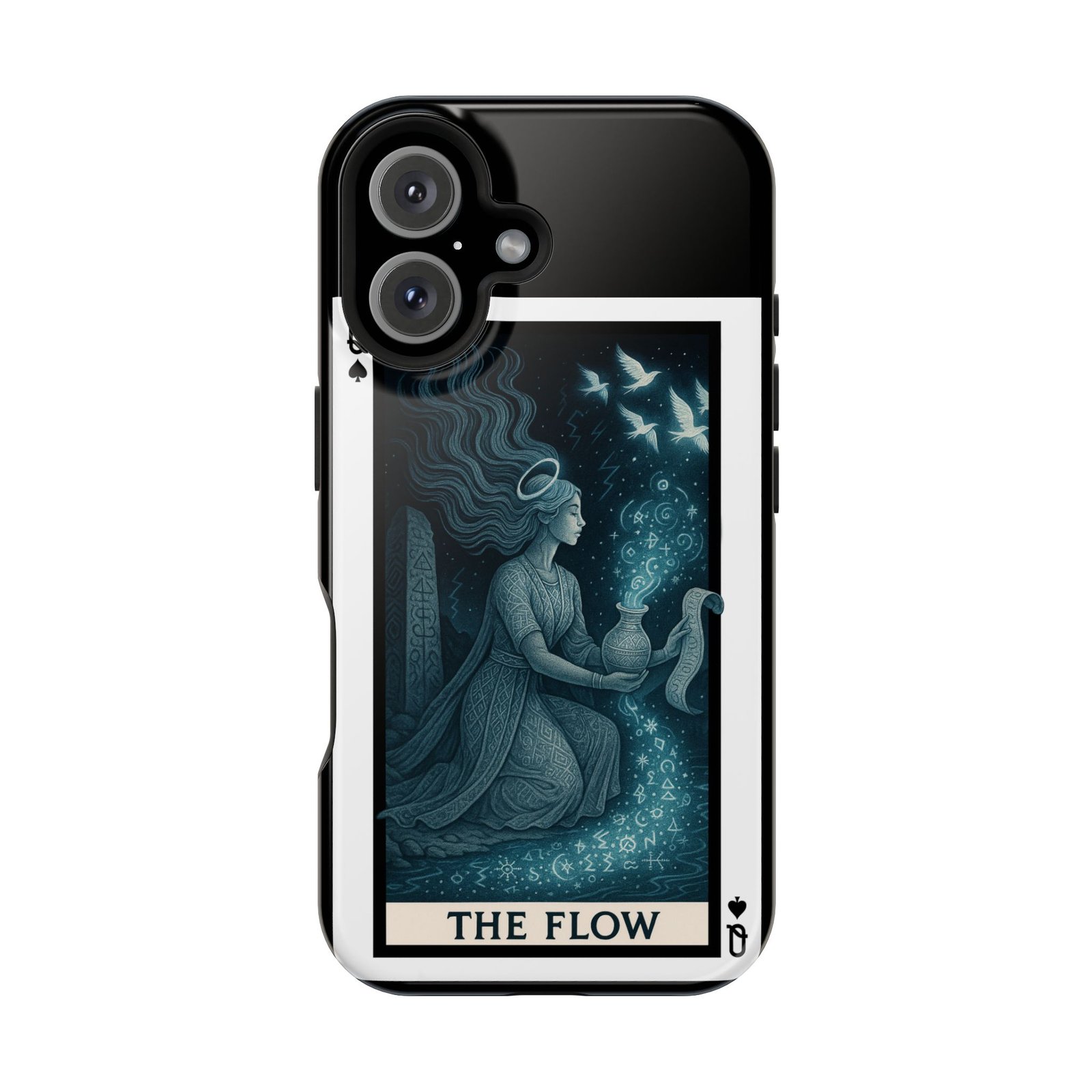 Aquarius – Deck of Spades – MagSafe® Protective Phone Case - Image 28