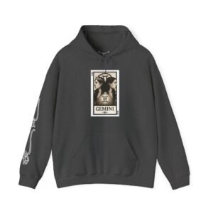 Gemini - The Mirror Unisex Heavy Blend™ Hooded Sweatshirt - Image 21