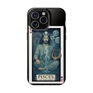 Pisces – Deck of Hearts – MagSafe® Protective Phone Case - Image 20