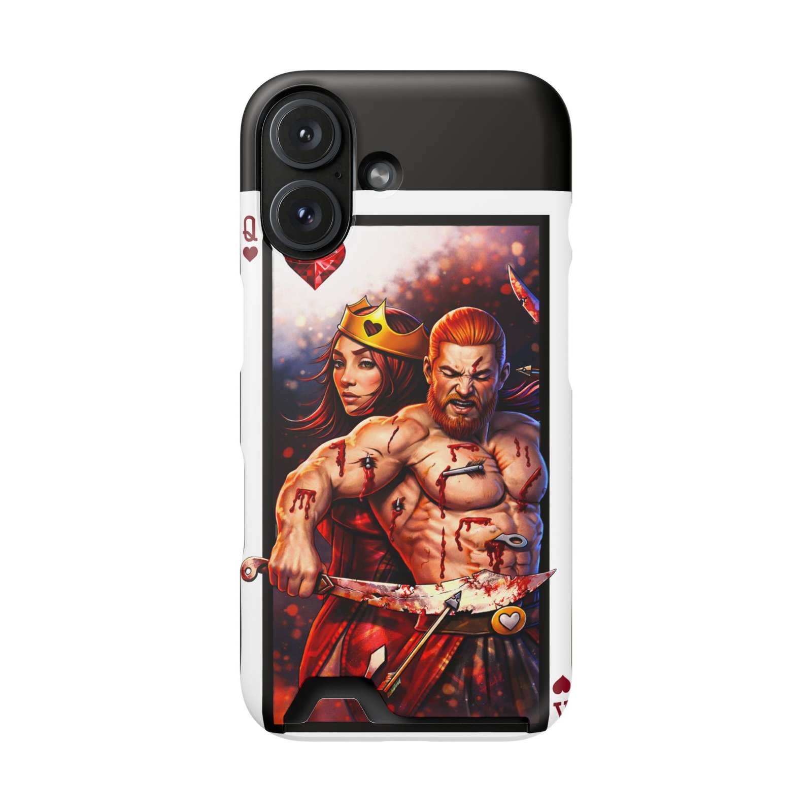 Got Chu – Deck of Hearts Slim Card Holder Phone Case | LordzKreationz - Image 149