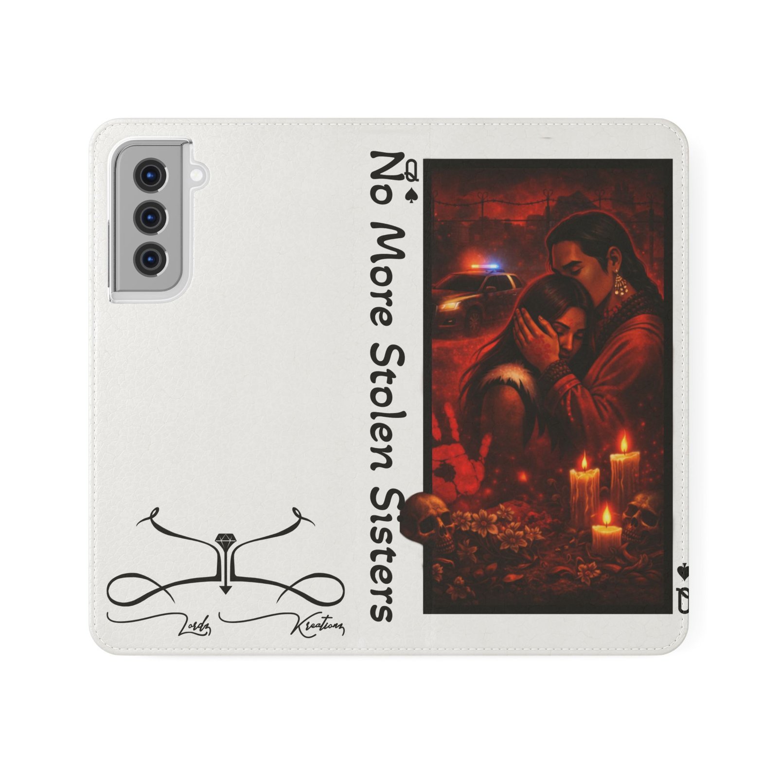 No More Stolen Sisters – Awareness Flip Wallet Phone Case | LordzKreationz - Image 13