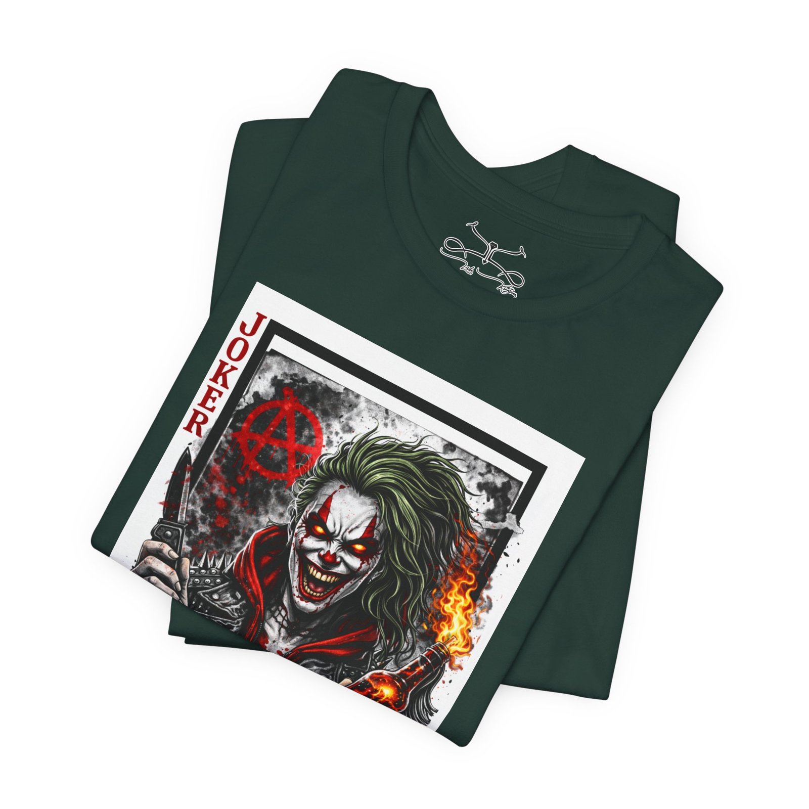 His Rebel Joker Cotton Crew Tee - Image 47