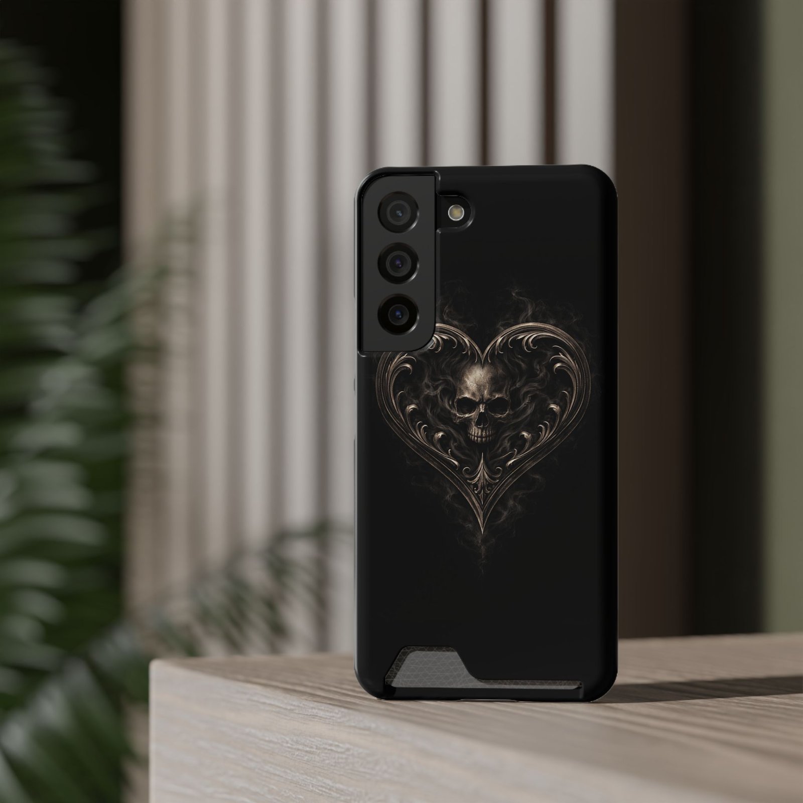 Heart – Deck of Cards Slim Card Holder Phone Case | LordzKreationz - Image 5
