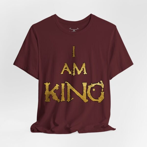 I am King Unisex Short Sleeve Tee - Image 52