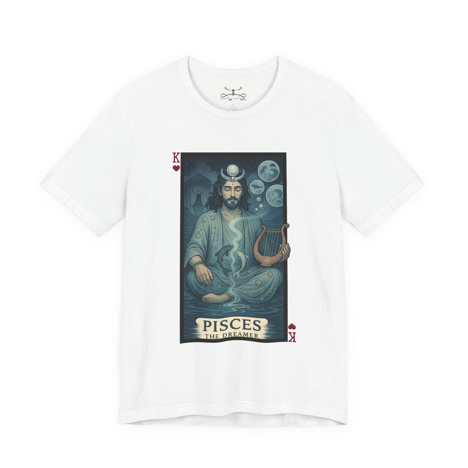 Pisces Cotton Crew Tee - Image 5