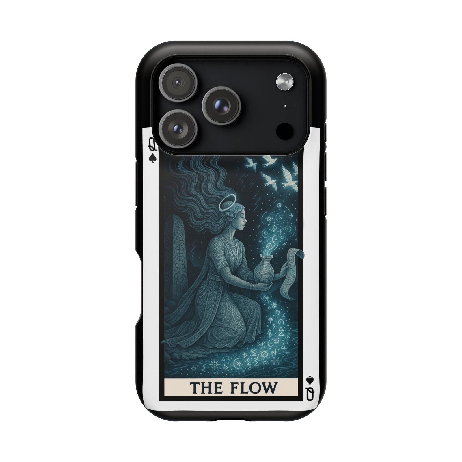 Aquarius – Deck of Spades – MagSafe® Protective Phone Case - Image 63