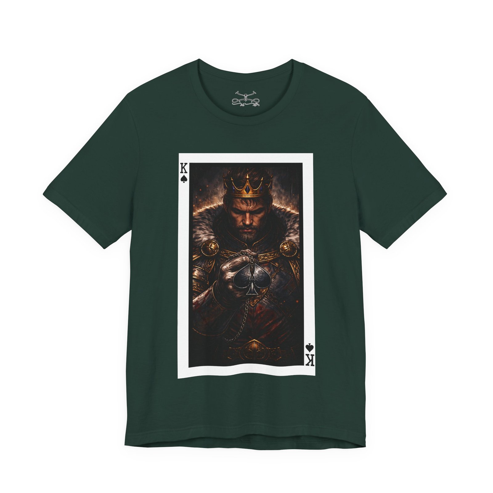 Broken Spade – Deck of Cards Graphic T-Shirt - Image 21