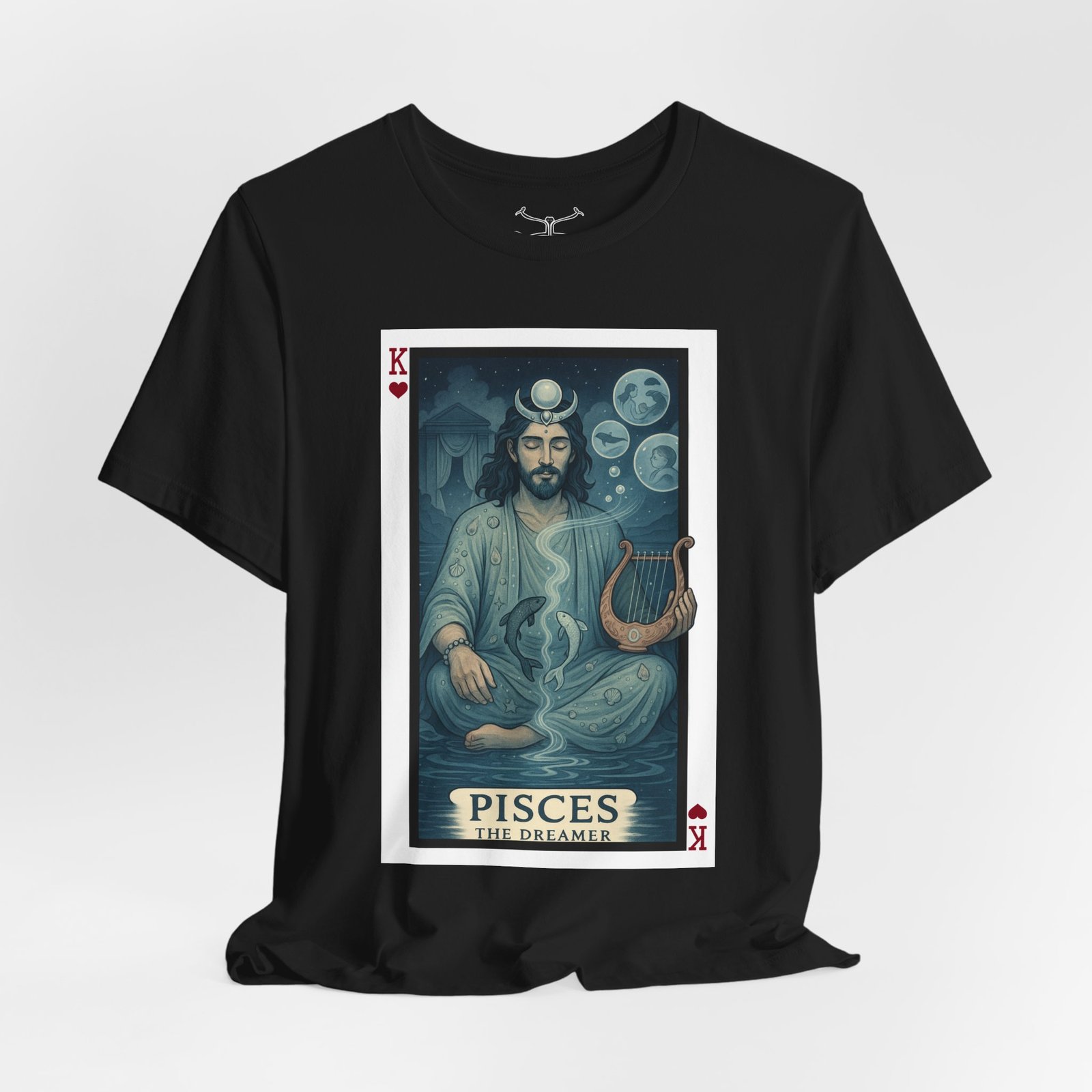 Pisces Cotton Crew Tee - Image 1