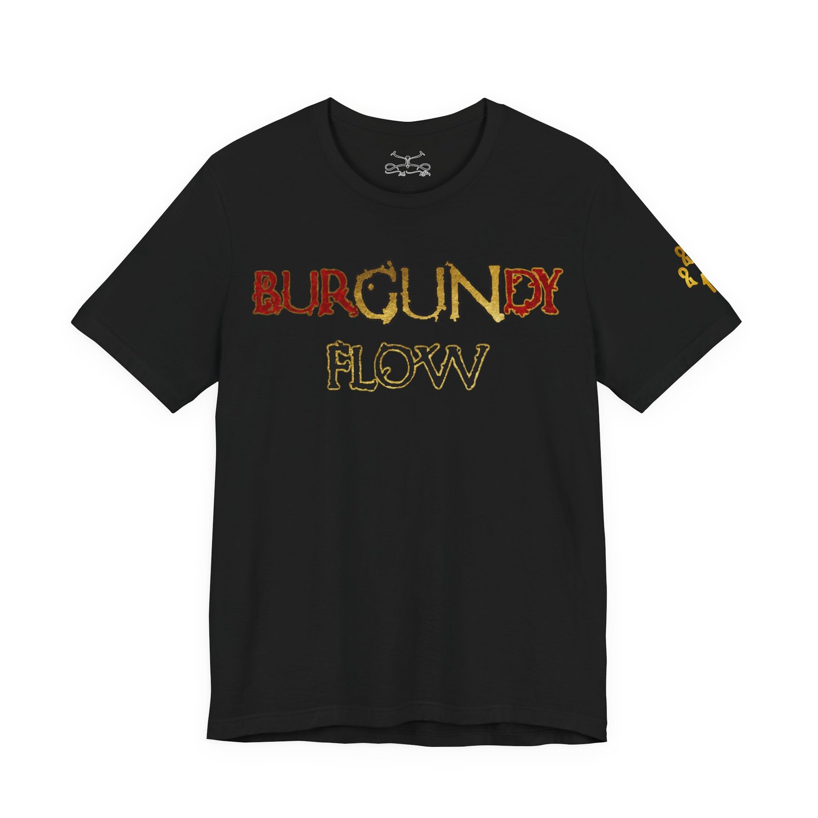 BurGUNdy Unisex Short Sleeve Tee - Image 2