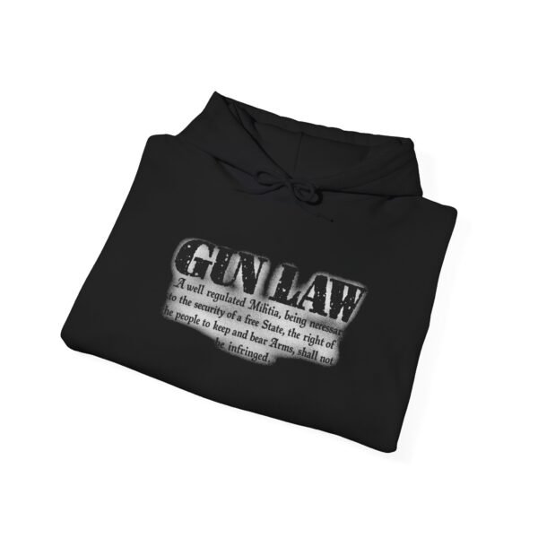 "Gun Law" Unisex Heavy Blend™ Hooded Sweatshirt - Image 8