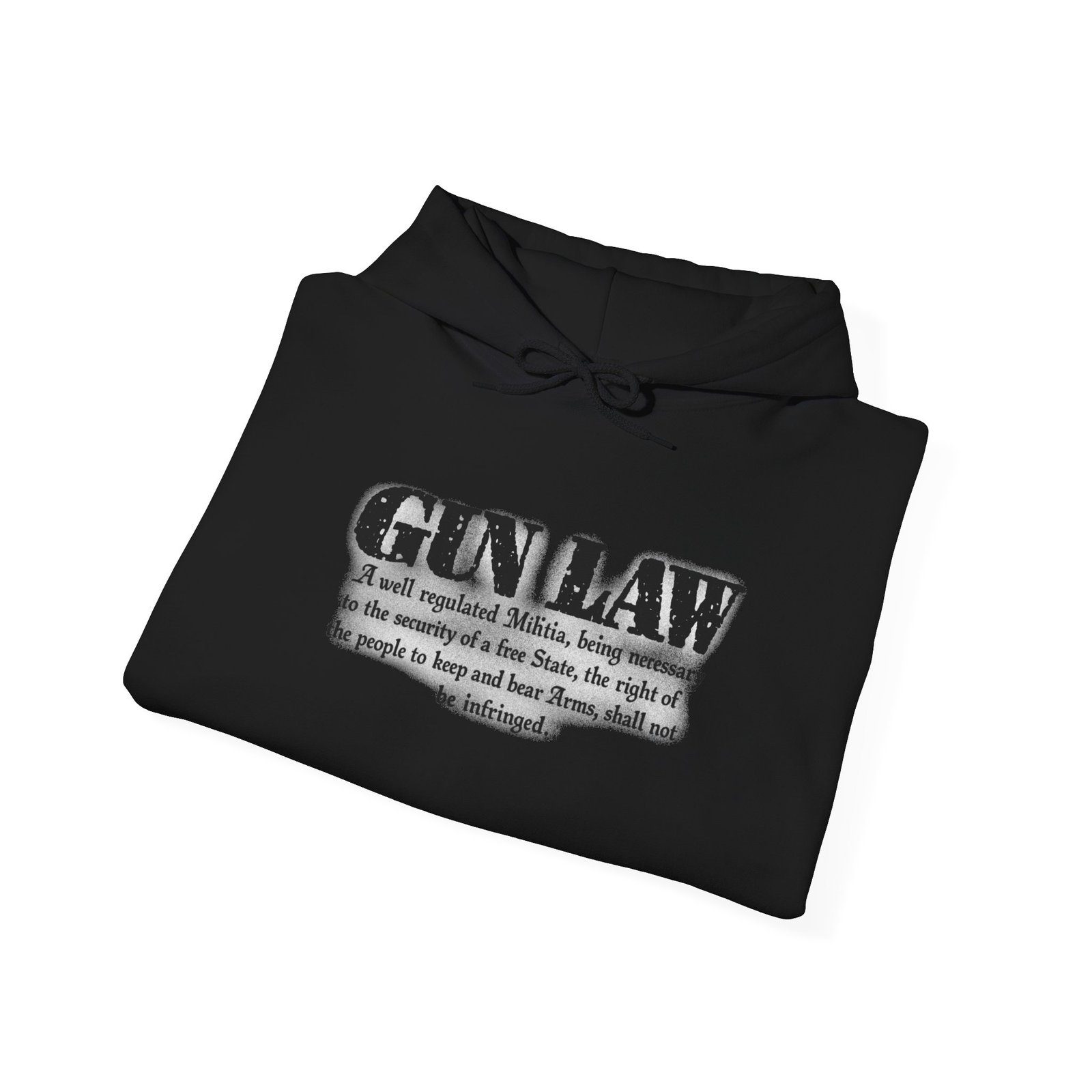 "Gun Law" Unisex Heavy Blend™ Hooded Sweatshirt - Image 8