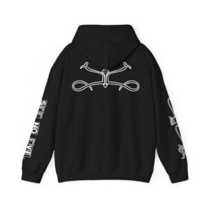 See No Evil Unisex Heavy Blend™ Hooded Sweatshirt - Image 6