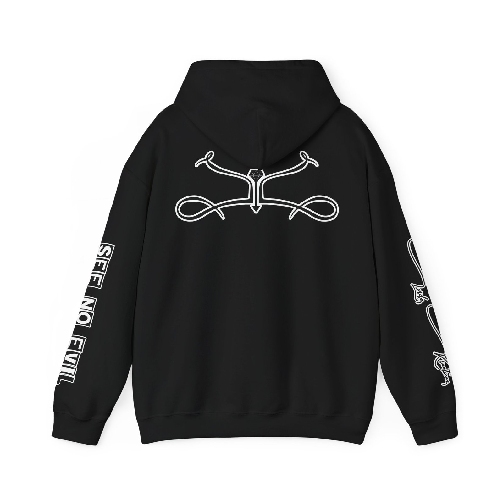 See No Evil Unisex Heavy Blend™ Hooded Sweatshirt - Image 6