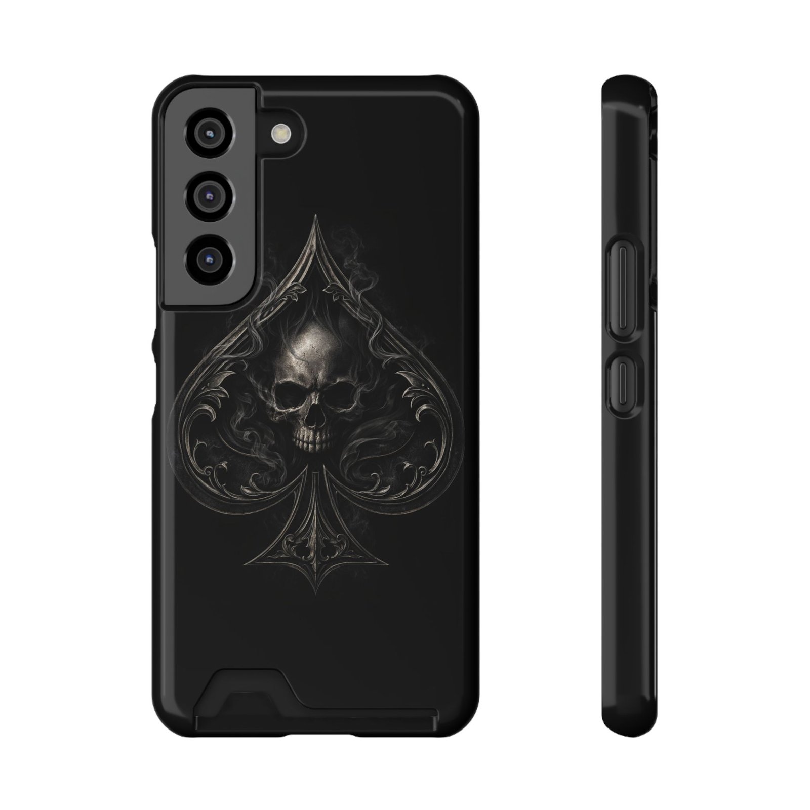 Spade – Deck of Cards Slim Card Holder Phone Case | LordzKreationz - Image 50