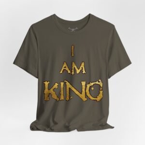I am King Unisex Short Sleeve Tee - Image 20