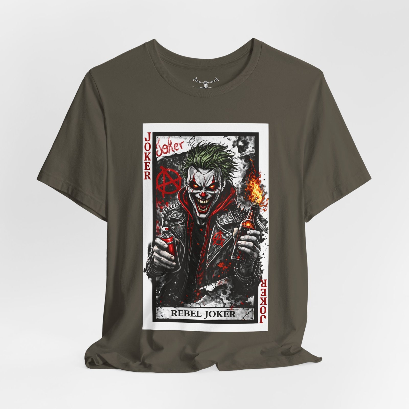 Rebel Joker Cotton Crew Tee - Image 16