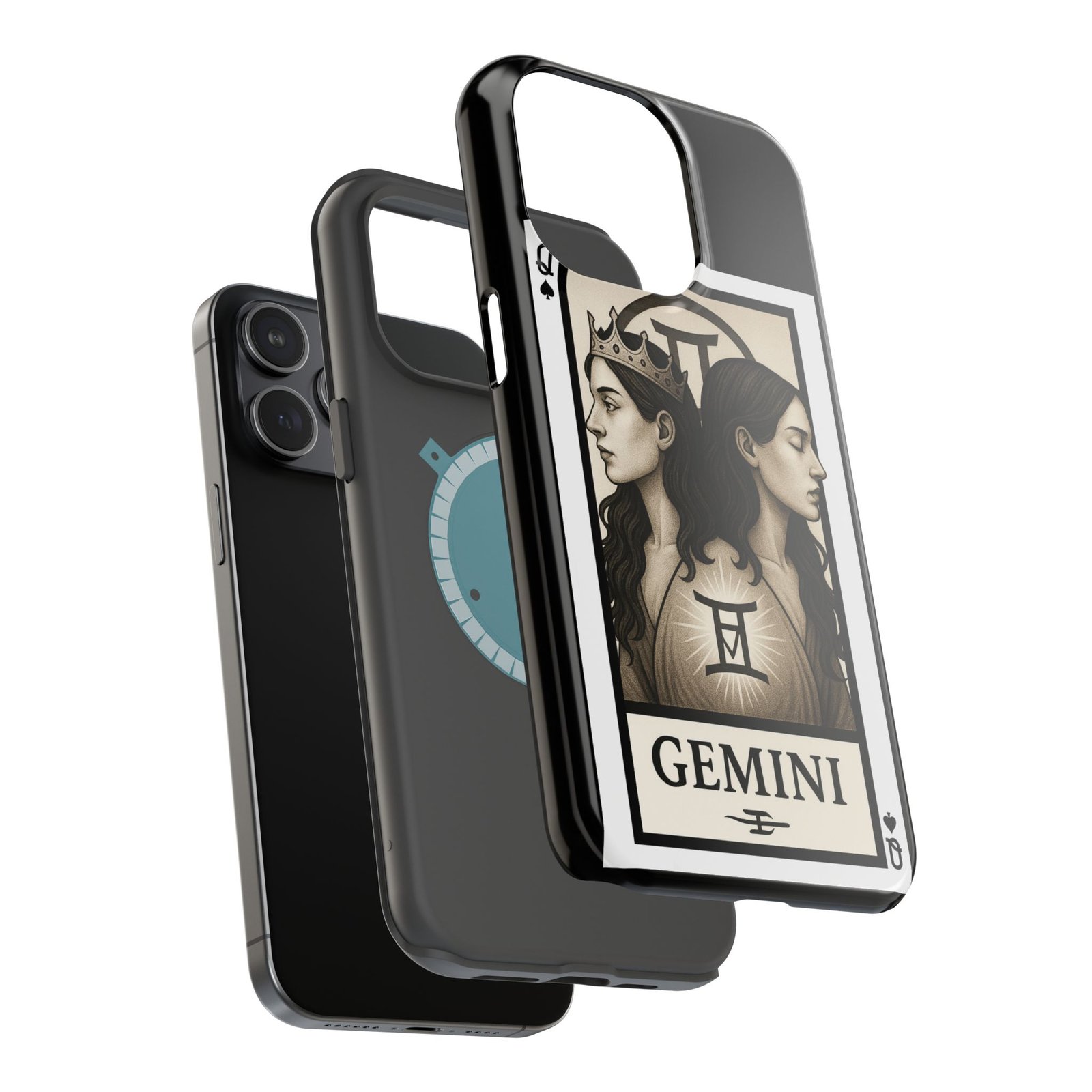 Gemini – Deck of Spades – MagSafe® Protective Phone Case - Image 23
