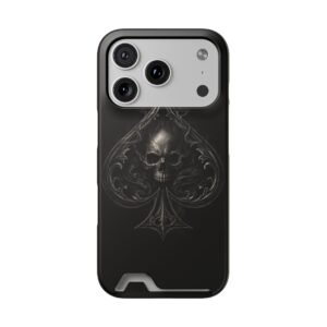 Spade – Deck of Cards Slim Card Holder Phone Case | LordzKreationz - Image 100