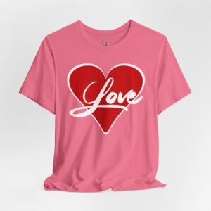 Amor Unisex Jersey Short Sleeve Tee - Image 40
