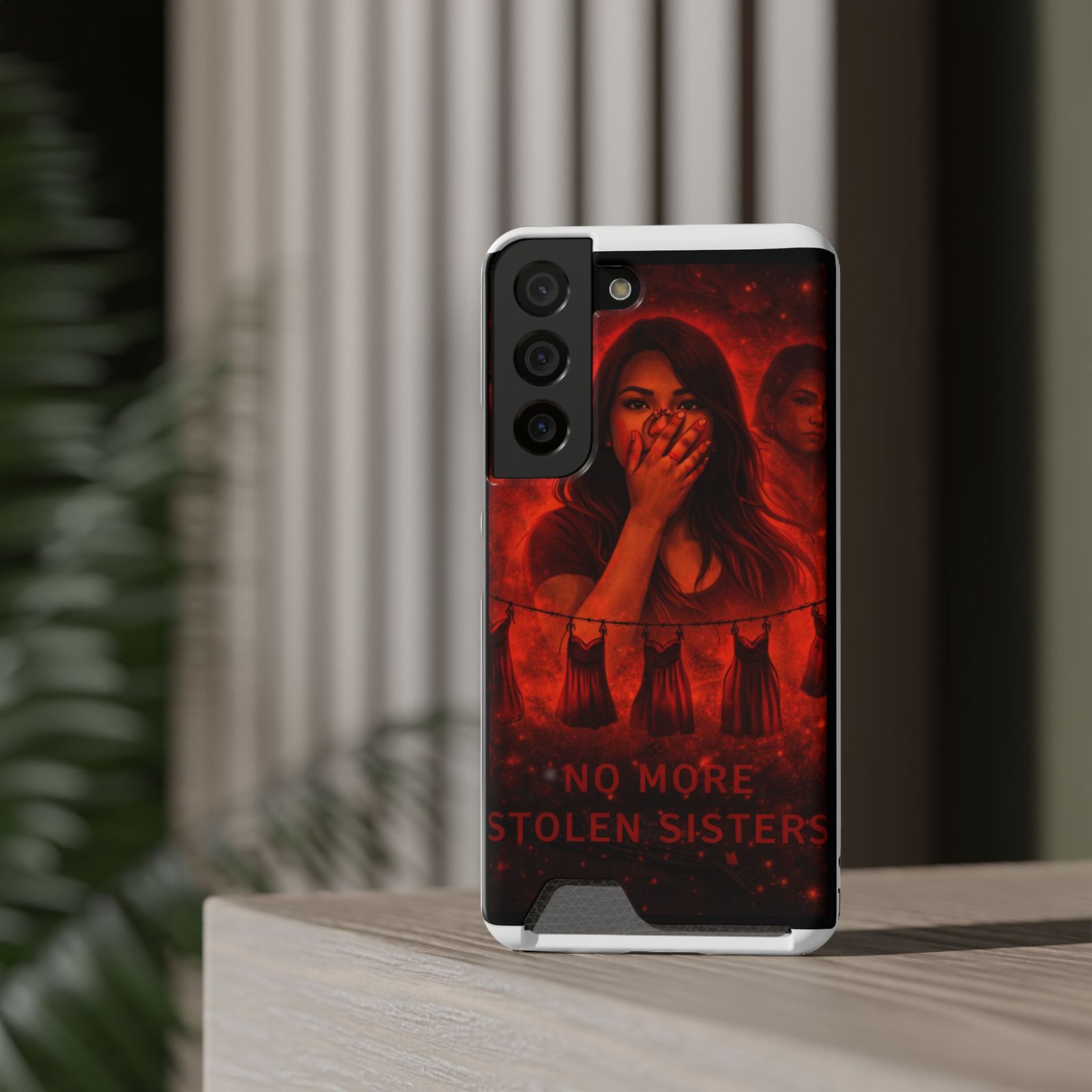 No More Stolen Sisters – Awareness Slim Card Holder Phone Case | LordzKreationz - Image 52