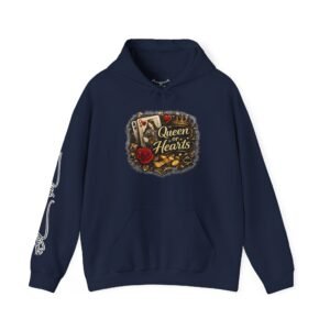 Queen of Hearts Unisex Heavy Blend™ Hooded Sweatshirt - Image 29