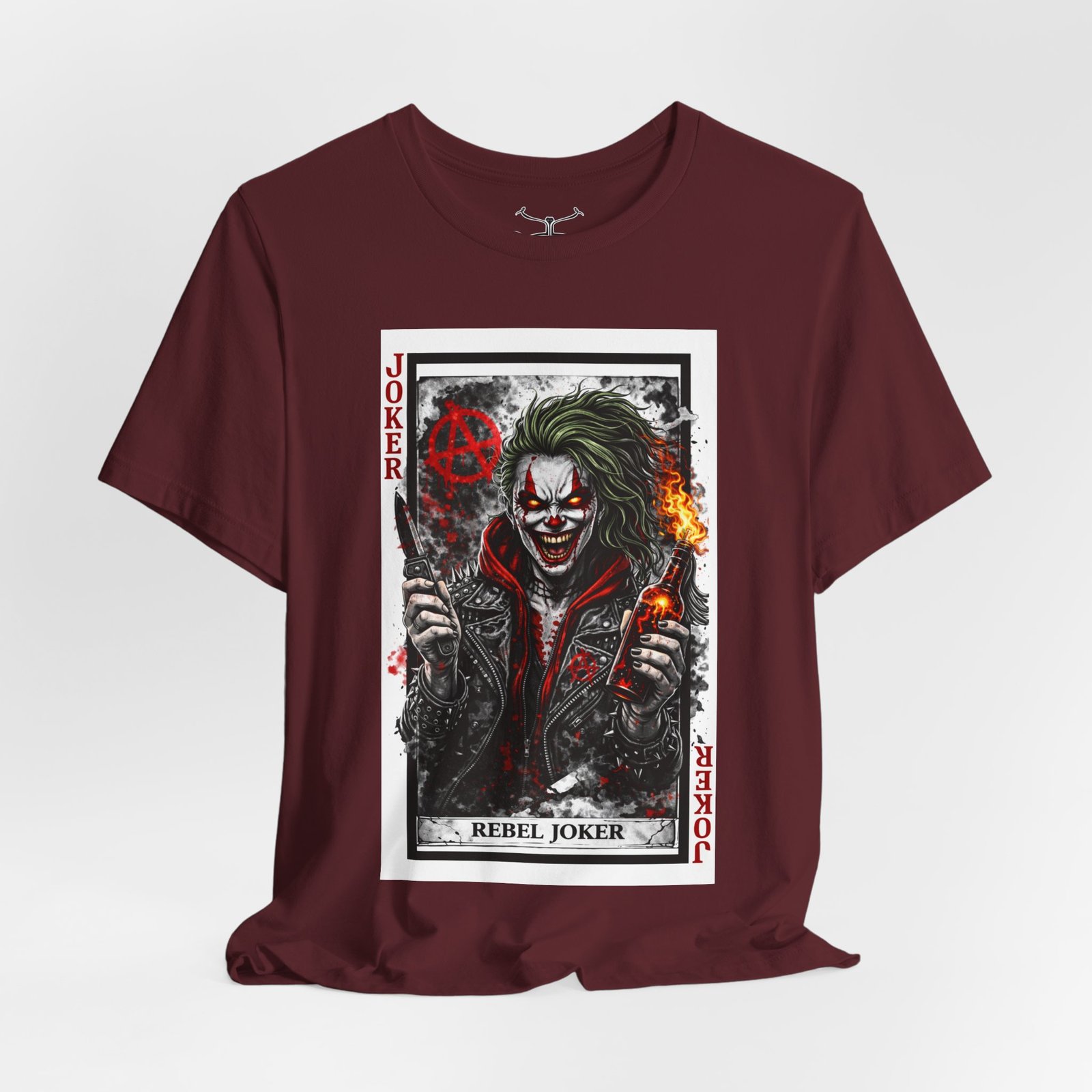 His Rebel Joker Cotton Crew Tee - Image 12