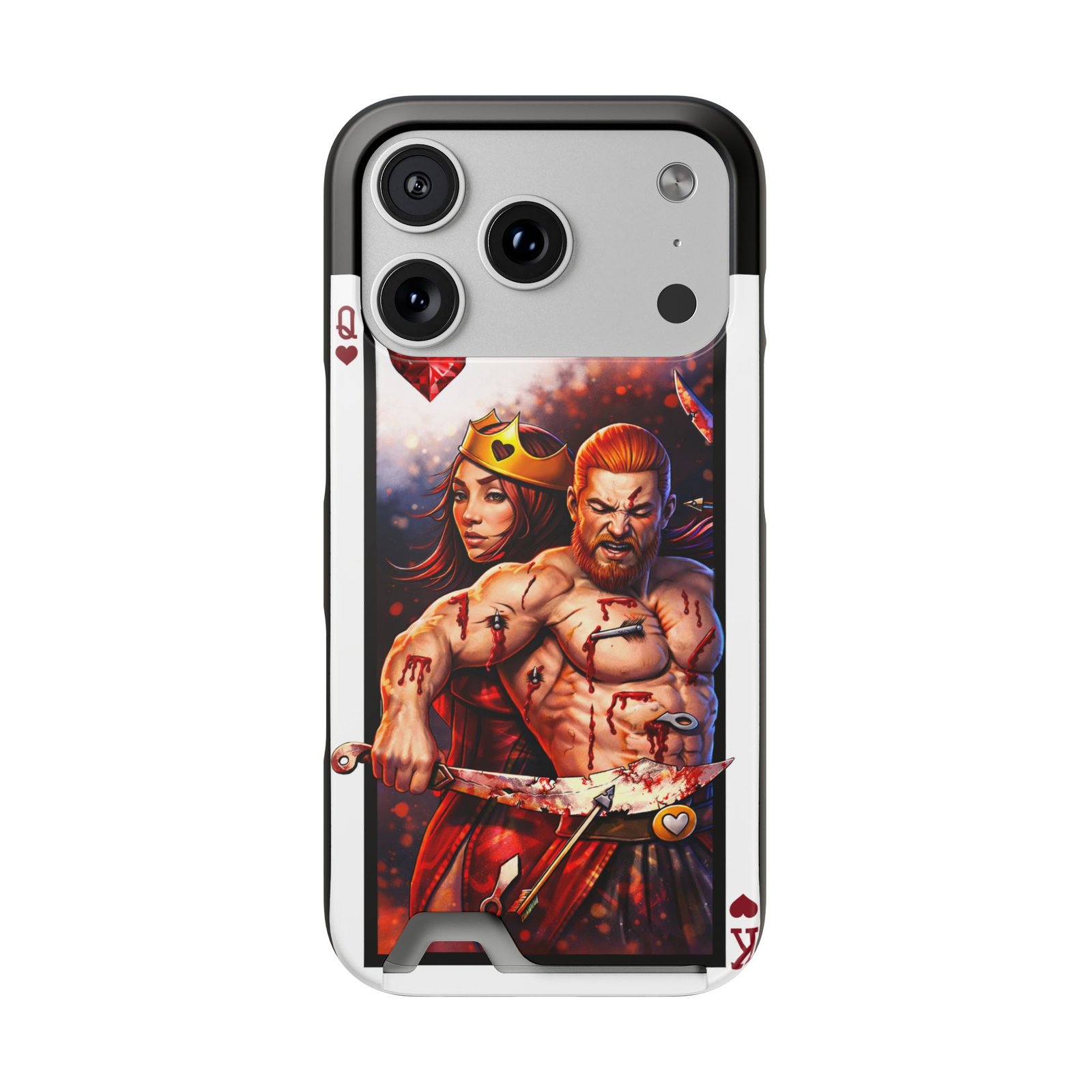 Got Chu – Deck of Hearts Slim Card Holder Phone Case | LordzKreationz - Image 99