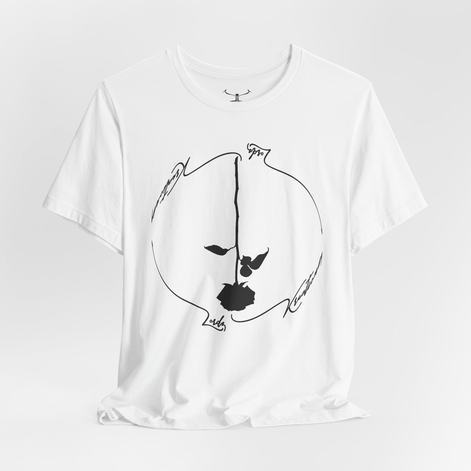 Black Rose Unisex Jersey Short Sleeve Tee - Image 8
