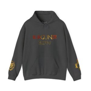 BurGUNdy Flow Unisex Heavy Blend™ Hooded Sweatshirt - Image 21