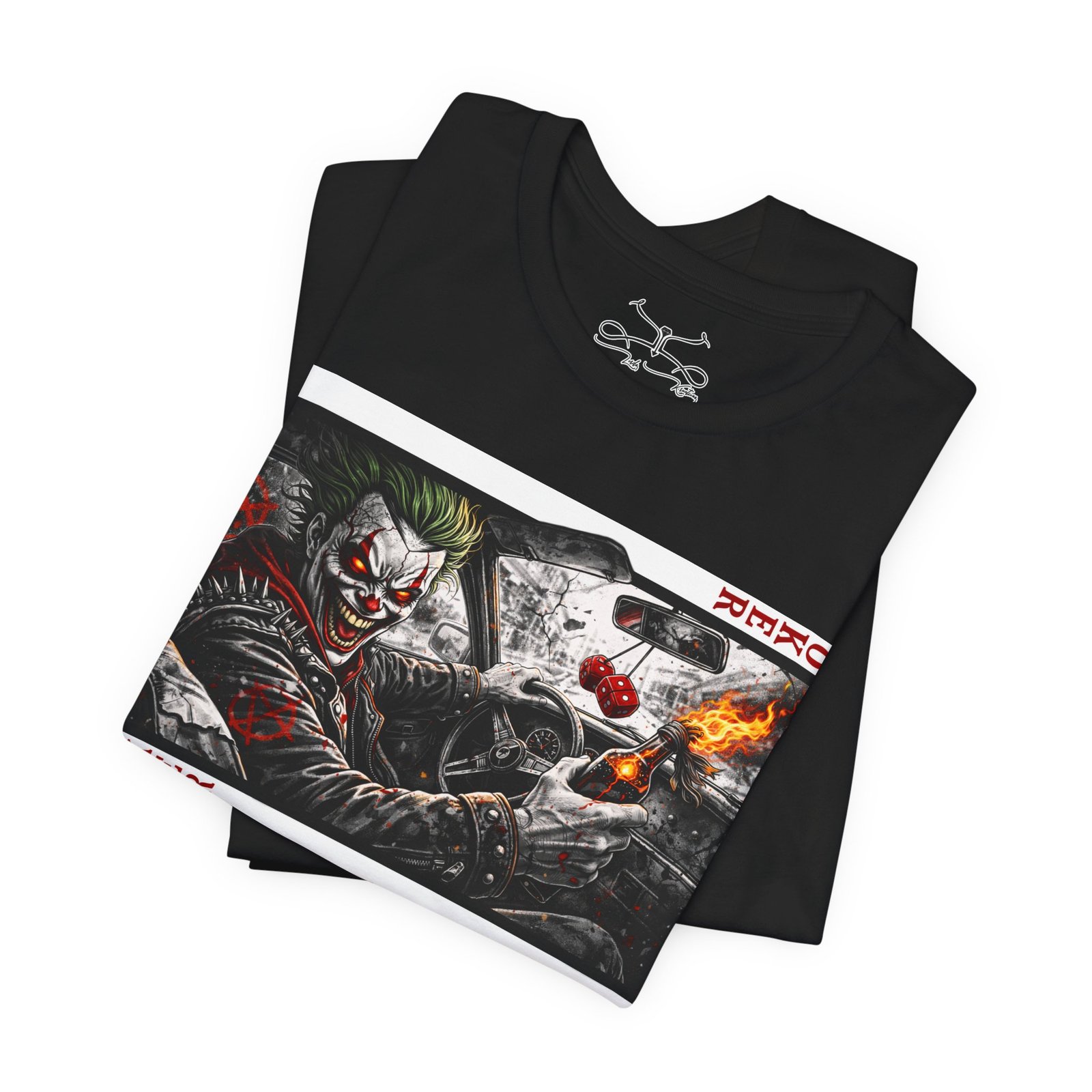 Rebel Joker Drive Cotton Crew Tee - Image 4