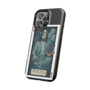 Pisces – Deck of Hearts – MagSafe® Protective Phone Case - Image 57