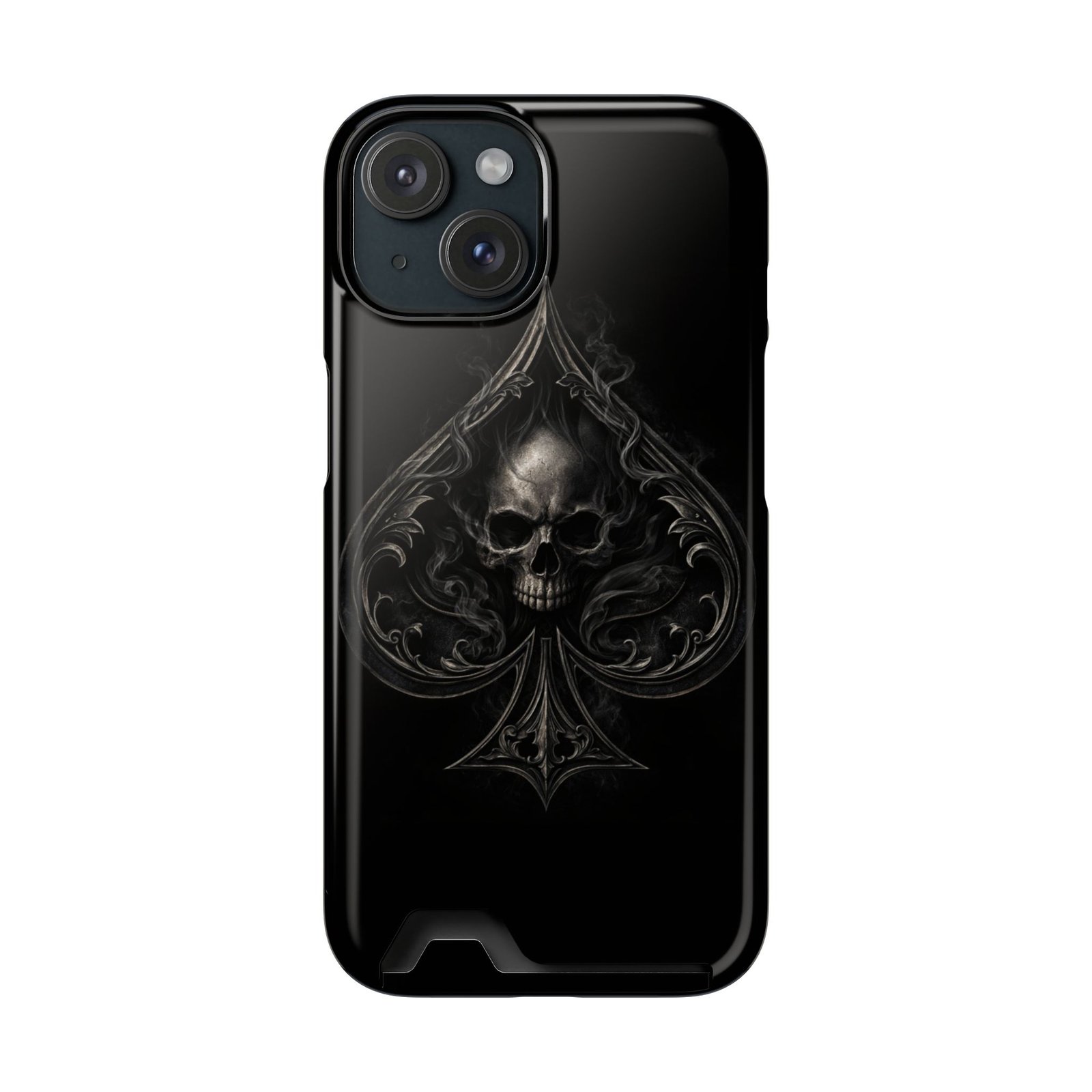 Spade – Deck of Cards Slim Card Holder Phone Case | LordzKreationz - Image 121