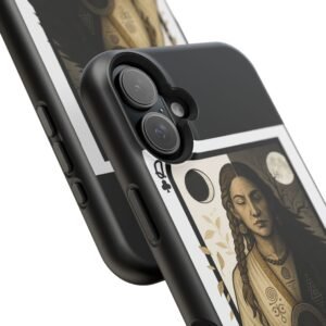 Libra – Deck of Clubs – MagSafe® Protective Phone Case - Image 42
