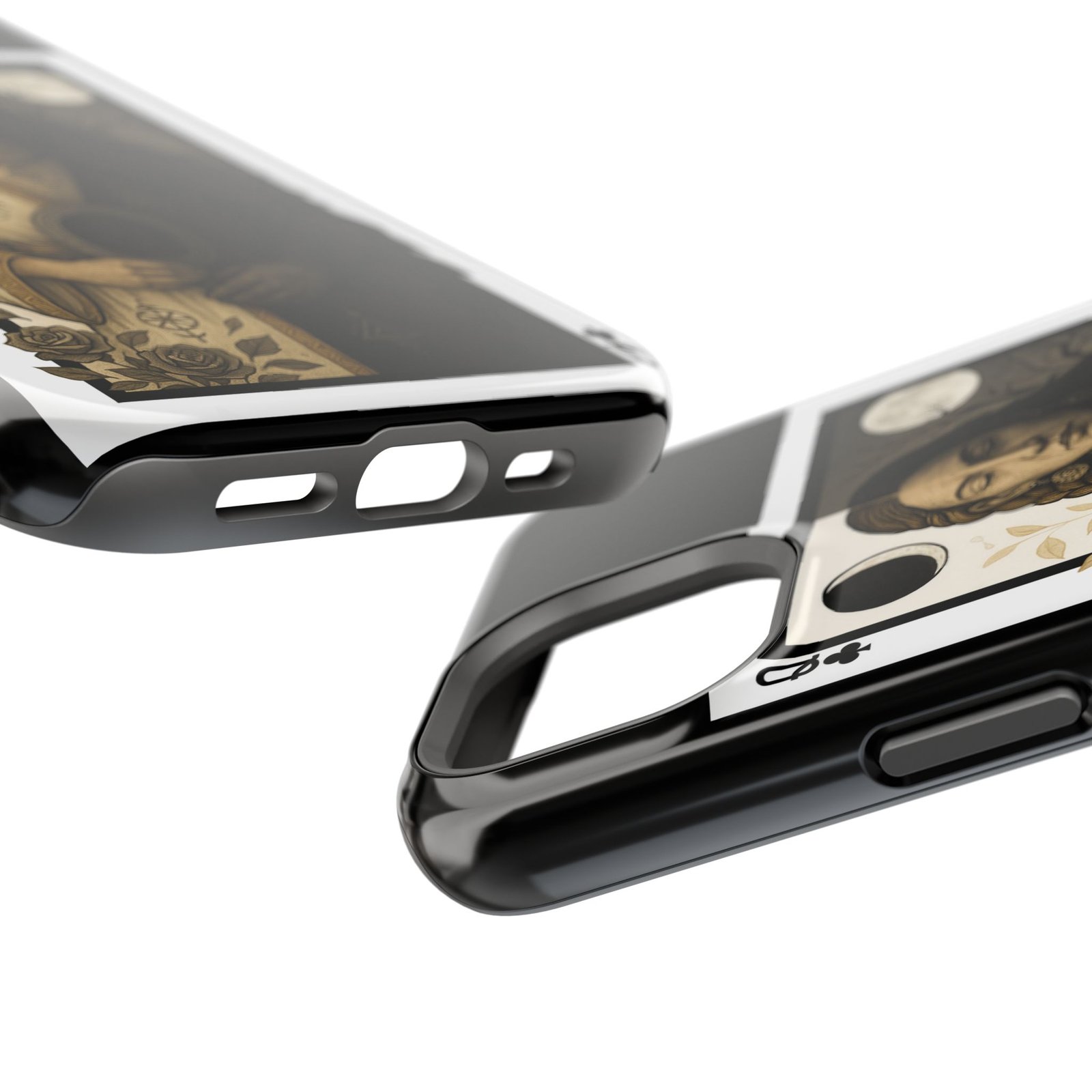 Libra – Deck of Clubs – MagSafe® Protective Phone Case - Image 6
