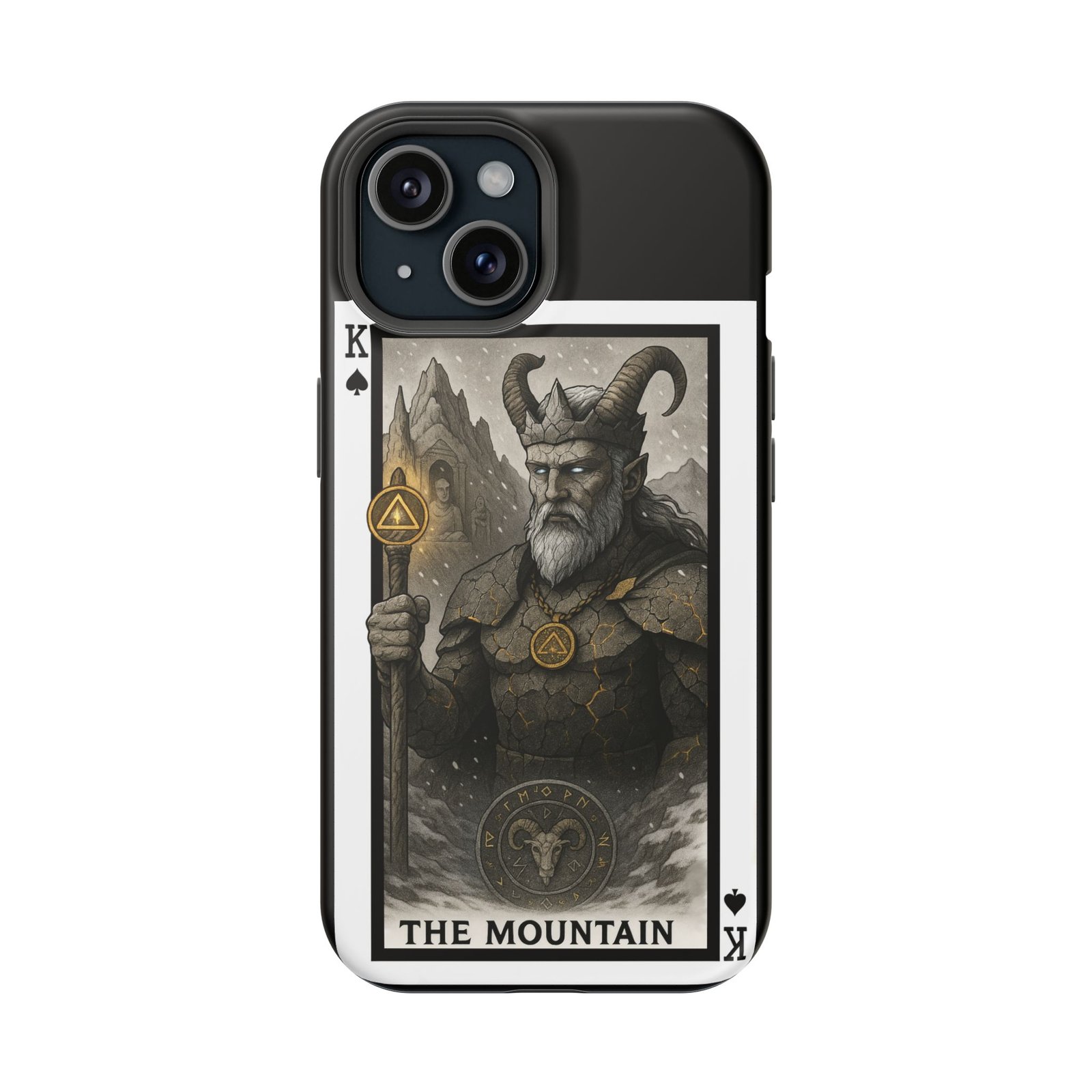 Capricorn – Deck of Spades – MagSafe® Protective Phone Case - Image 8